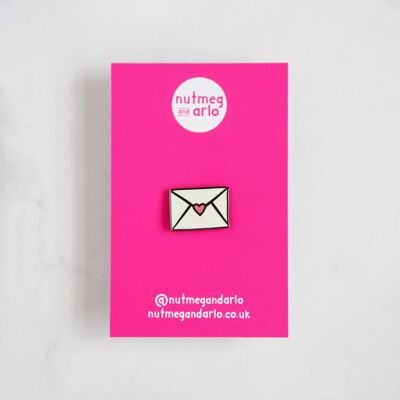 Love Letter Enamel Pin