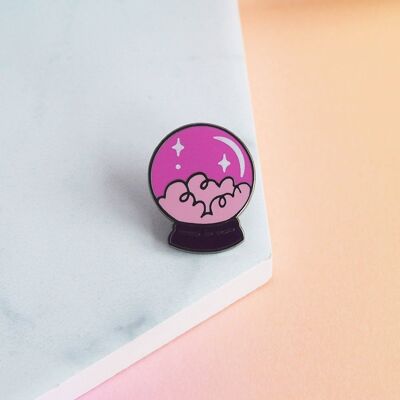 Mystical Crystal Ball Enamel Pin