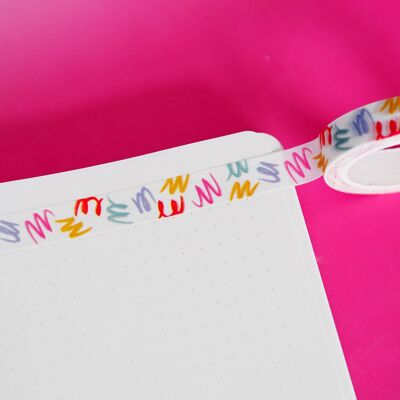 Playful Scribbles Washi Tape