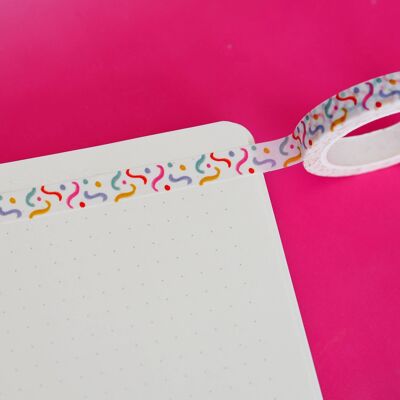 Playful Swirls Washi Tape