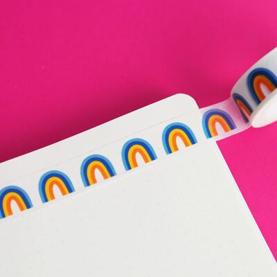 Retro Rainbows Washi Tape