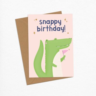 Snappy Birthday Card