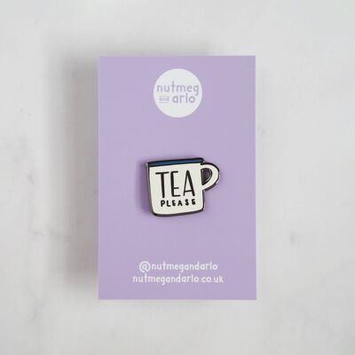 Tea Enamel Pin