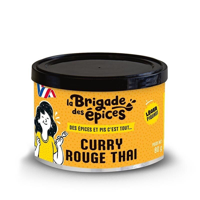 Curry Rouge Thai - PIQUANT- 80g
