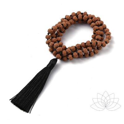 MEDITATE | Sattva | 108 Mala Rudraksha beads