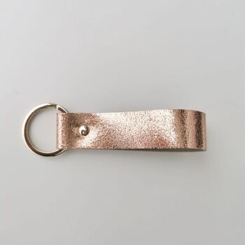 Porte-clés rose gold vintage 3