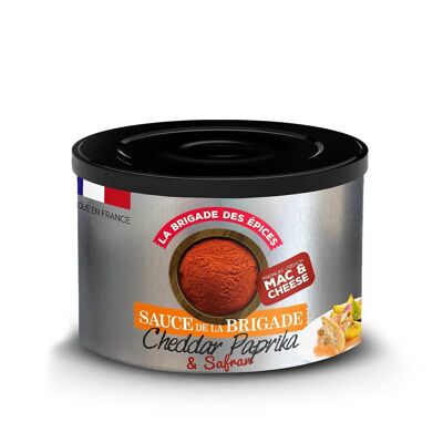 Dehydrierte Cheddar-Paprika-Safran-Sauce – 100 g