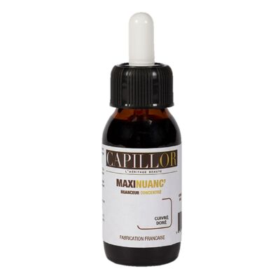 Capillor Maxinuanc' Golden Copper Concentrate - 60ml bottle