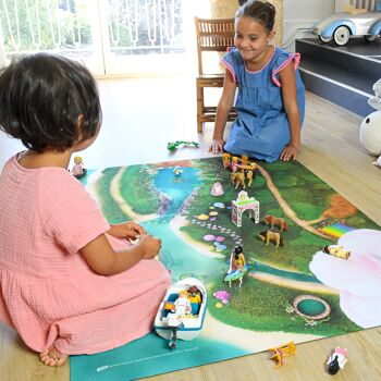 Tapis de jeu pour enfants Lagon Féérique - Moyen 1