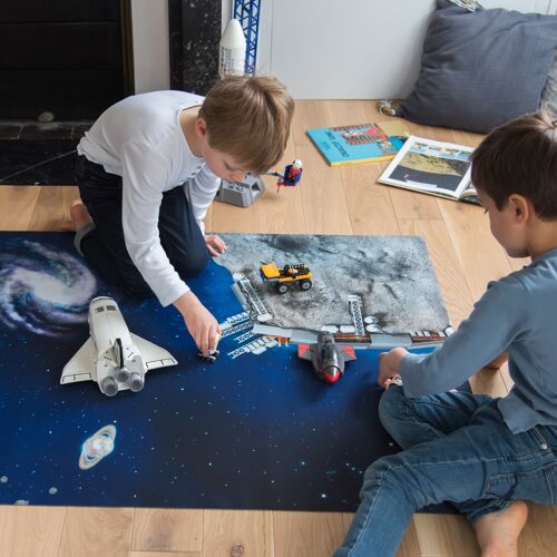 Tapis de jeu pour enfants Odyssée Spatiale - Moyen