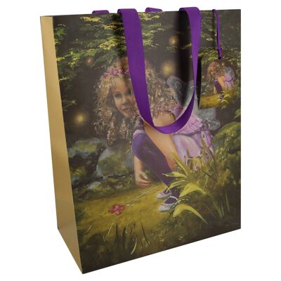 HIDING WITH THE FAIRIES LARGE GIFT BAG , Sku52