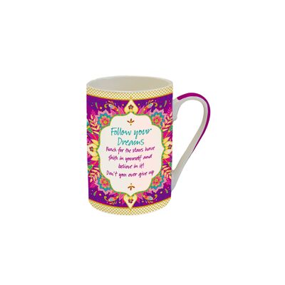 SPICE FOLLOW YOUR DREAMS MUG IN BOX , Sku348