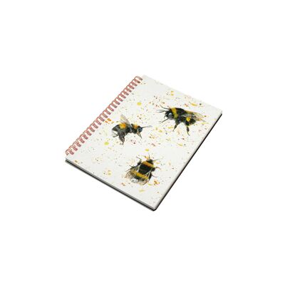 BEE HAPPY BEE A6 SPIRAL BOOK , Sku543