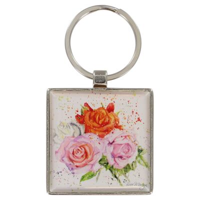 ROSES BOUQUET KEYRING , Sku579