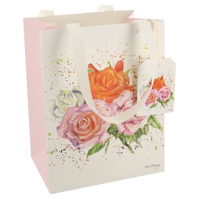 ROSES BOUQUET MED GIFT BAG , Sku793