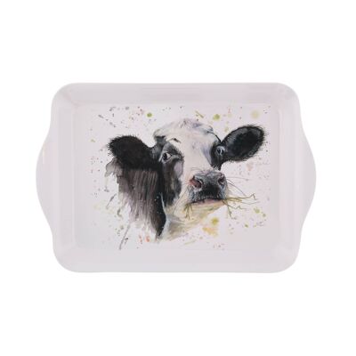 CLOVER COW SML TRAY , Sku797