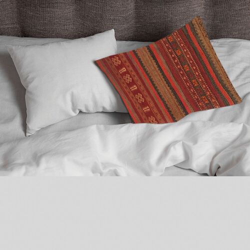 Baluchi Kilim Handwoven Spicy Mix Cushion Cover