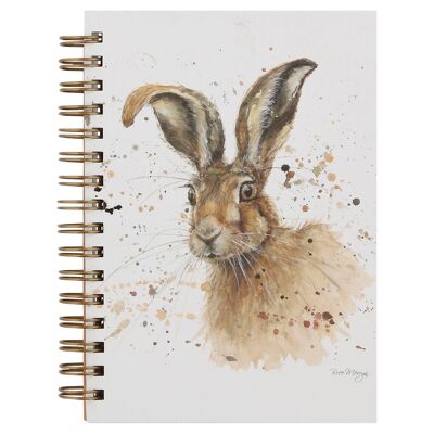 HUGH HARE NOTEBOOK A6 SPIRAL , Sku1334