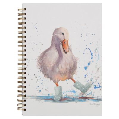 DEIRDRE DUCK NOTEBOOK A5 SPIRAL , Sku1344