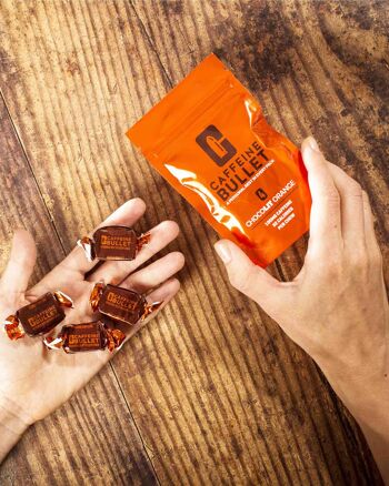 Caféine Bullet Chocolat Orange Energy Chews 7