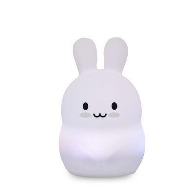 Large silicone USB rabbit night light (19 cm)