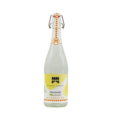 Artisanal and ORGANIC Lemonade: Mandarin 75 cl