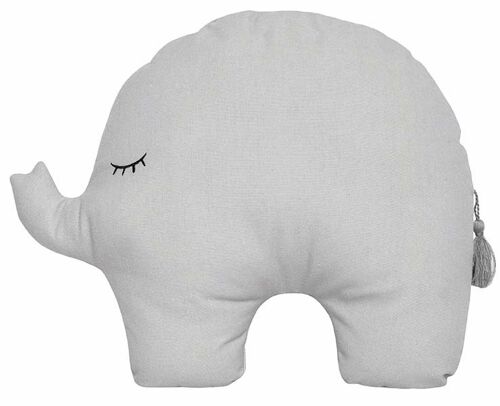 Pillow elephant grey