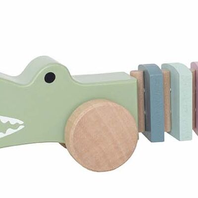 crocodile pull toy
