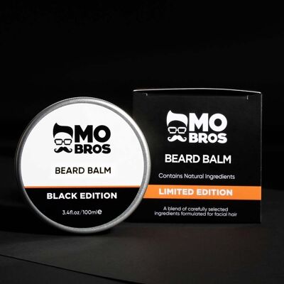 Balsamo per barba Mo Bros Black Edition 100 ml Edizione limitata