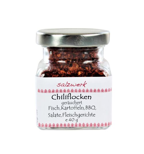 Chiliflocken geräuchert