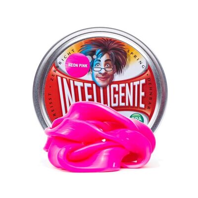 INTELLIGENTE knete - Neon Pink nach Aufladung in der Sonne leuchtet sie im dunkeln