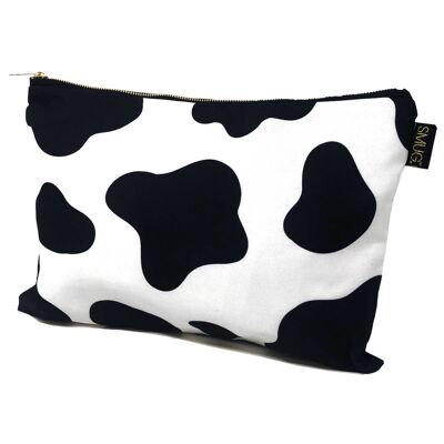 Sac d'accessoires - Imprimé vache