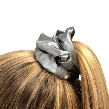 Chouchou pour cheveux - Gris 3