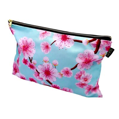 Borsa per accessori - Stampa Cherry Blossom