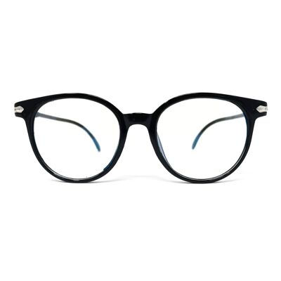 Blaulichtblockierende Brille - Schwarz