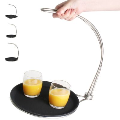 Tipsi Tray Single Handed Serving Tray (11 Inch Diameter)