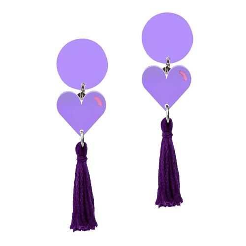 SYDÄN Earrings, LAVENDER