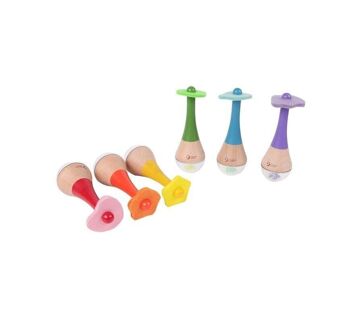 Classic World - Maracas Arc-en-ciel - 5,5x16x5,5cm 3