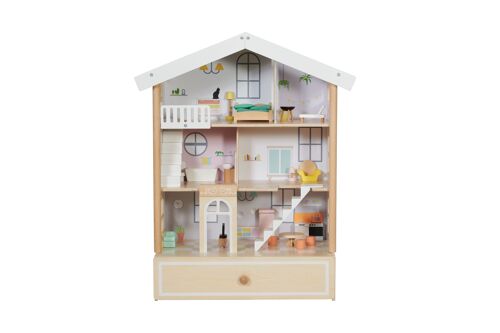 Classic World - Maison de poupées - 56,9x70x33,2cm