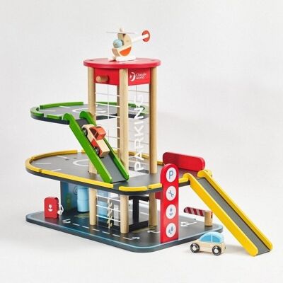 Classic World - Garage 3 étages - 30x62x37cm