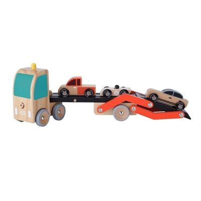 Classic World - Camion transporteur - 26,5x15x7cm