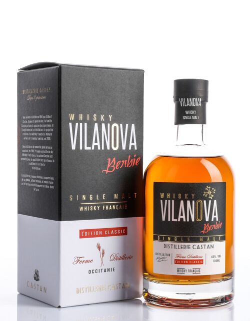 Whisky Vilanova Berbie 700ml, 43% vol