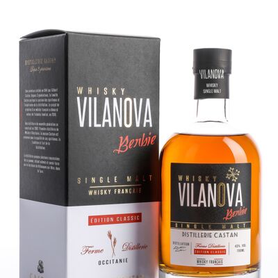 Terrocita Whisky Single Malt Tourbé VILANOVA - 46% - Distillerie