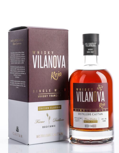 Whisky Vilanova Roja 700ml, 43% vol