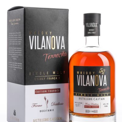 Whisky torbato Vilanova Terrocita 700ml, 43% vol