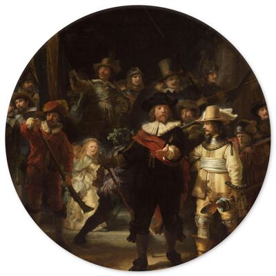 Cercle mural The Night Watch - 45 cm - cercle mural