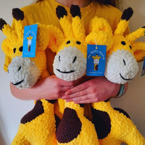 Ethically Handmade Giraffe Stuffed Toy