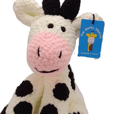 Ethically Handmade Cow Stuffed Toy