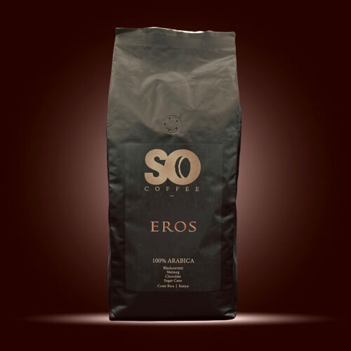 EROS Premium - 100% Arabica - Coffee Beans - 1kg