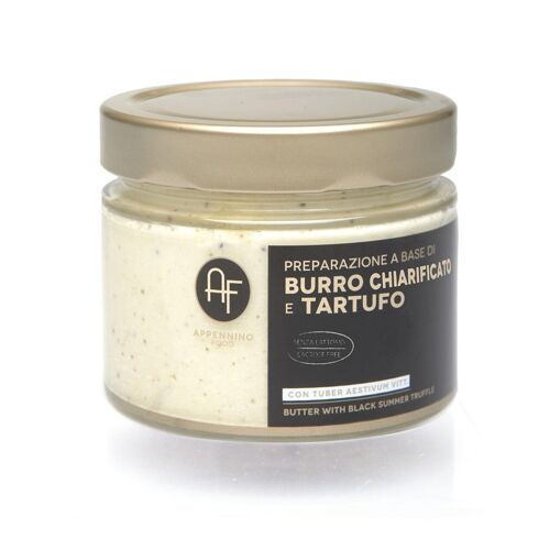 BURRO CHIARIFICATO AL TARTUFO CON TARTUFO NERO ESTIVO 200g